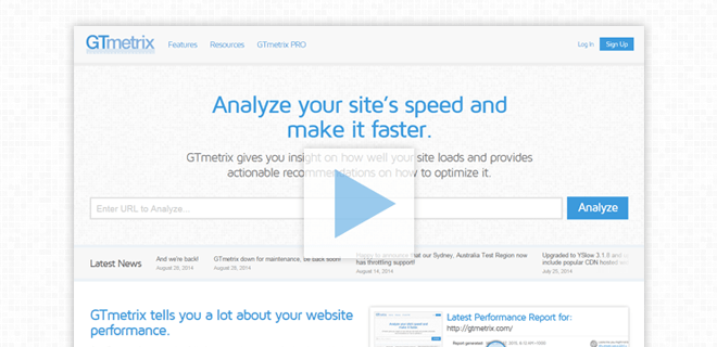 Otimizar velocidade do site Gtmetrix - Freela Web