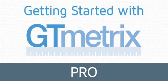 Getting Started with GTmetrix PRO