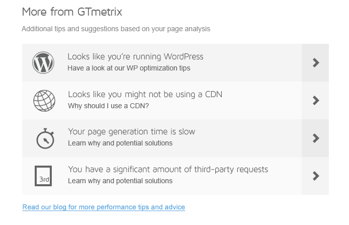 GTmetrix on X: We've always said optimize your site for your