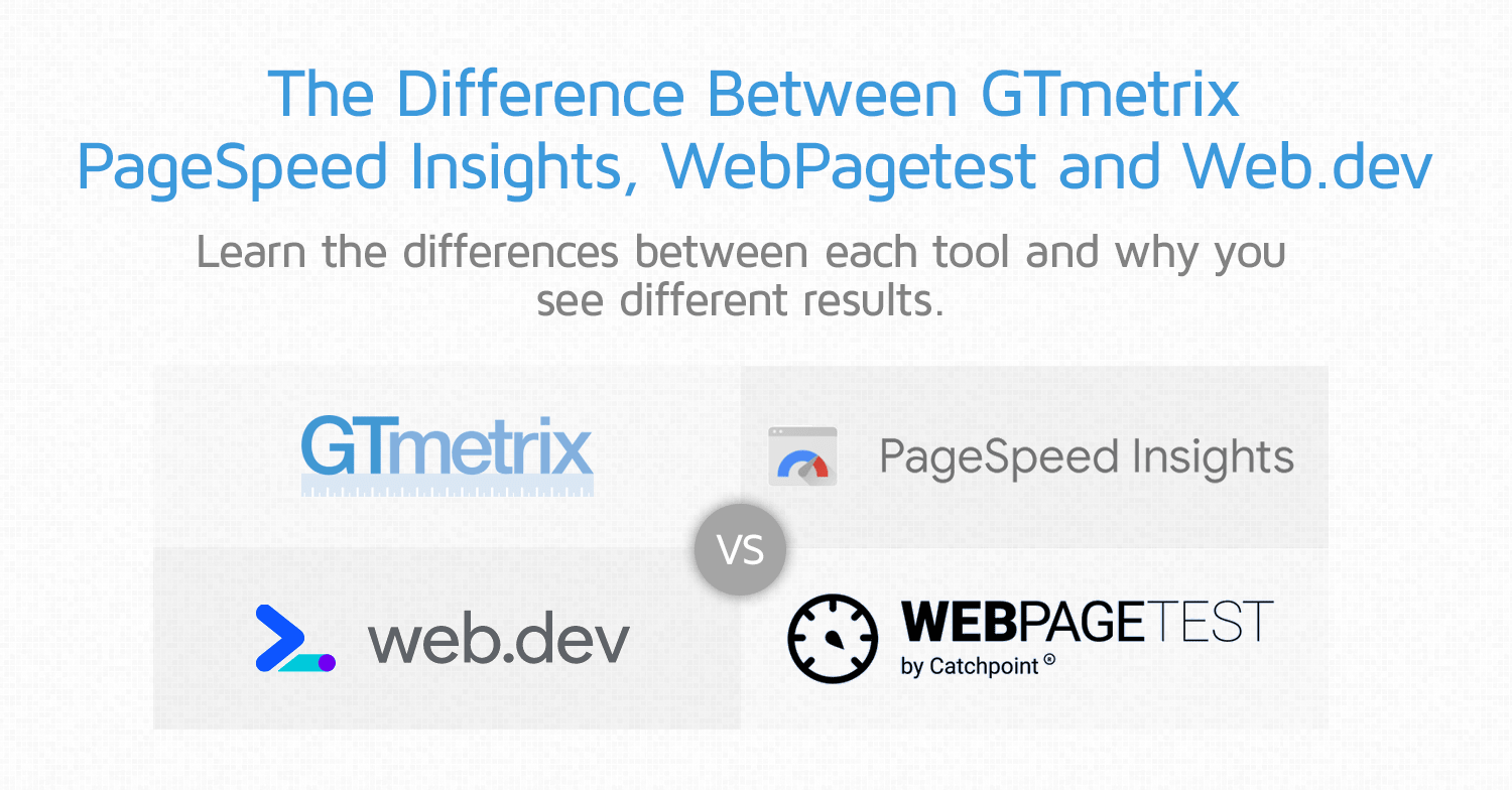GTmetrix vs Pagespeed Insights