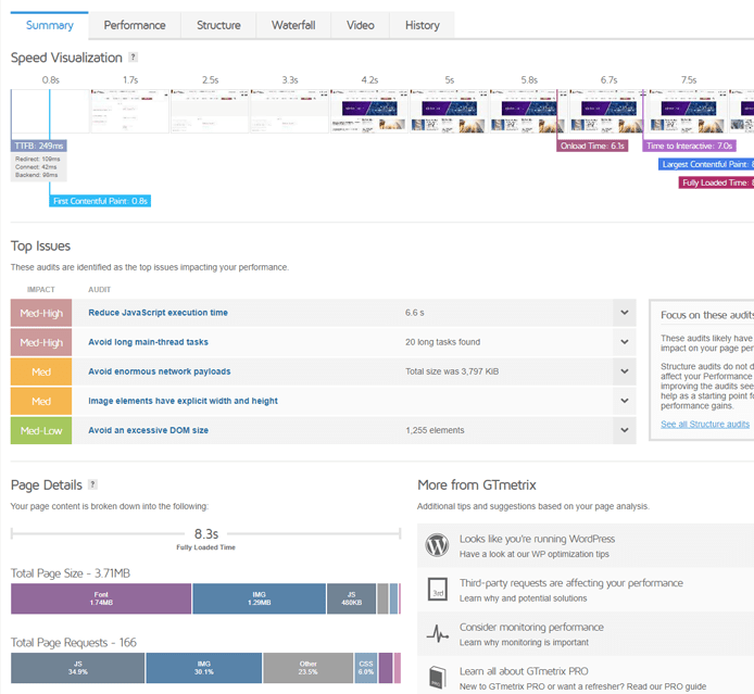 GTmetrix Updates its Algorithm to Use Google's Lighthouse Metrics