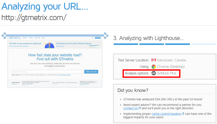 GTmetrix.com - Analyzing Your Website?