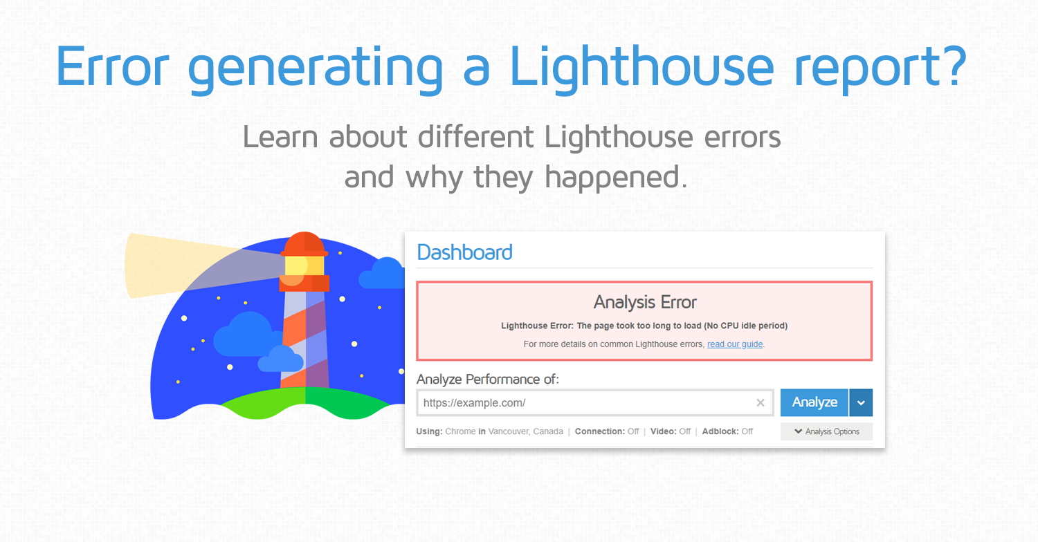 Gtmetrix Lighthouse Errors Gtmetrix