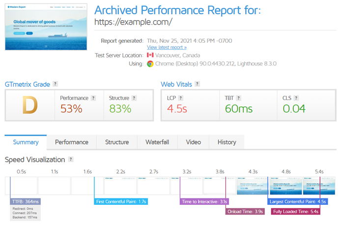 Page speed: reaching A grade at GTMetrics for WordPress website