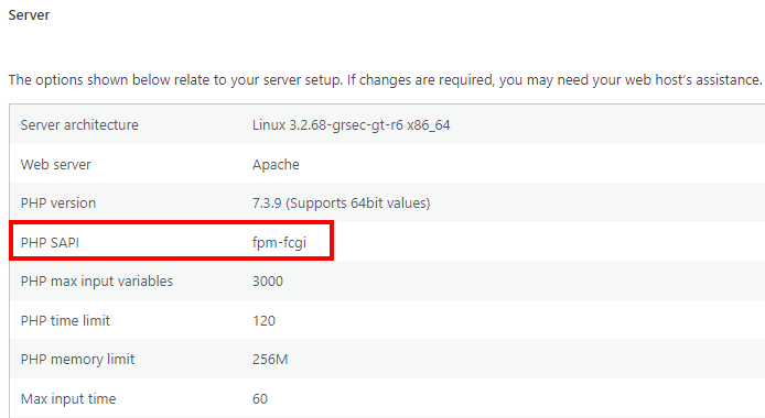 Perform Server Optimizations