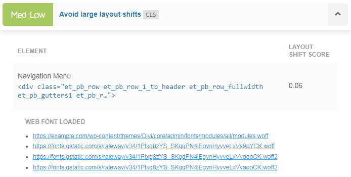 Web font loaded